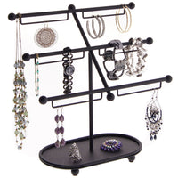 Earring Holder Hoops Bracelet Display Jewelry Stand Isabel Black