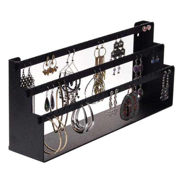 Earring Holder Organizer Jewelry Display Stand Daelyn Black