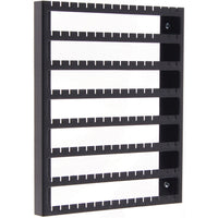 Wall Mount Earring Holder Organizer Closet Jewelry Storage Rack Luka Black