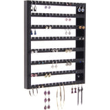 Hanging Earring Holder Organizer Wall Closet Storage Rack Luka Black