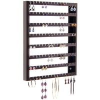 Hanging Earring Holder Organizer Wall Closet Storage Rack Luka Bronze