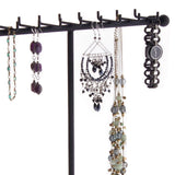 Necklace Tree Holder Stand Display Jewelry Organizer Storage Rack Gianna Black