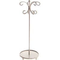 Angelynn's Necklace Holder Organizer Display Stand Storage Rack Ava Silver