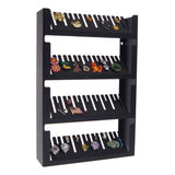 Angelynn's Jewelry Organizer Cufflink Pin Tie Tack Holder Black