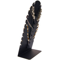 Jewelry Display Stand Long Necklace Holder Organizer Rack Sturdy Black Laura
