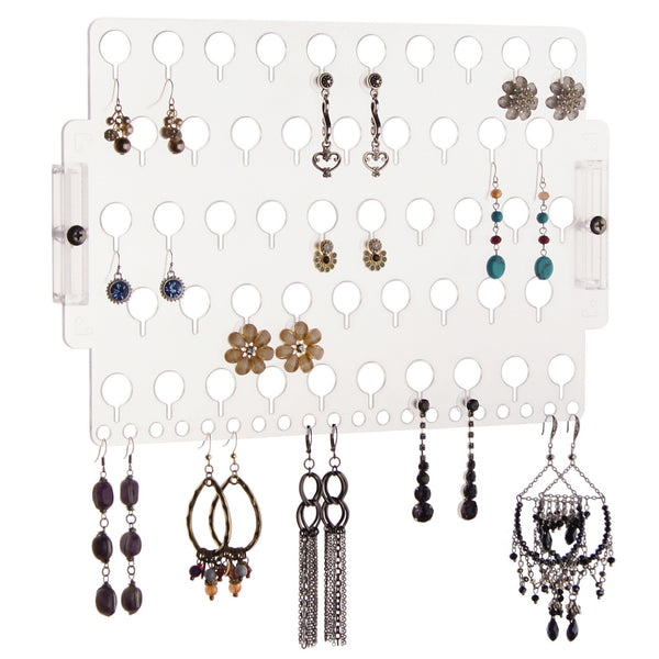 تسوق Fashion Clear Acrylic Earrings Holder Organizer Jewelry Display Rack  Stand T Shape Stud Earrings Shelf Drop Earrings Showcase اونلاين