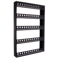 Wall Mount Earring Holder Hanging Jewelry Organizer Rack Nichole Black