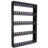 Wall Mount Earring Holder Hanging Jewelry Organizer Rack Nichole Black